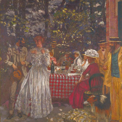 Edouard Vuillard, The Terrace at Vasouy, the Lunch Default Title