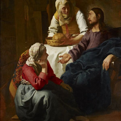 Jan Vermeer Van Delft, Christ In The House Of Martha And Mary Default Title