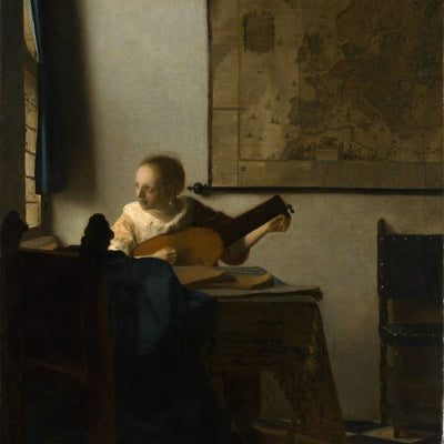 Jan Vermeer Van Delft, Woman With A Lute Default Title