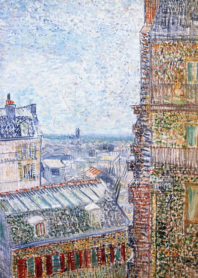 1887 Van Gogh Sight Of Paris Since The Room Of Vincent Default Title