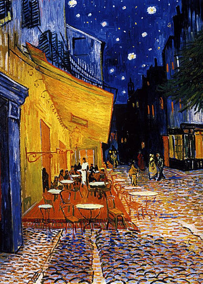 1888 Vincent Van Gogh Terrasse De Cafe Le Soir Place Du Forum Default Title