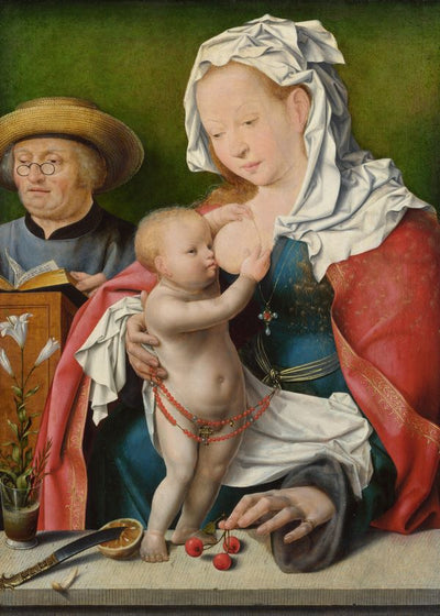 Joos van Cleve The Holy Family Default Title
