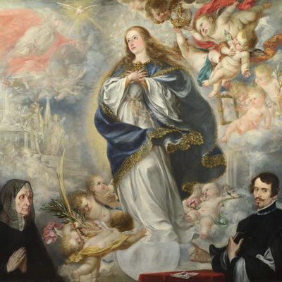 Juan de Valdes Leal, The Immaculate Conception with Two Donors Default Title