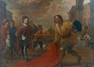 Viladomat Y Manalt, Antoni, Simple man Lays coat at the feet of St. Francis, as a child Default Title