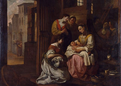 Viladomat Y Manalt, Antoni, The birth of St. Francis Default Title