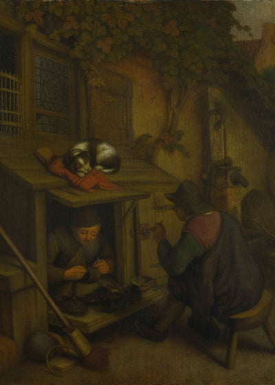 Adriaen van Ostade A Cobbler Default Title