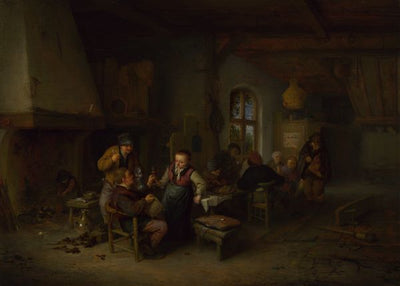 Adriaen van Ostade, The Interior of an Inn Default Title