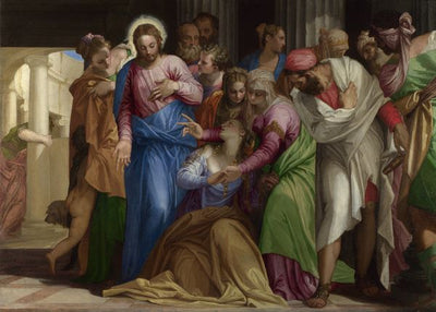 Paolo Veronese, Christ addressing a Kneeling Woman Default Title