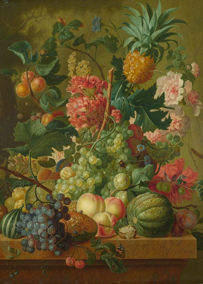 Paulus Theodorus van Brussel Fruit and Flowers Default Title