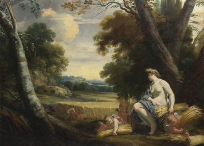 Simon Vouet, Ceres and Harvesting Cupids Default Title