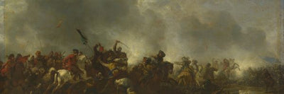 Philips Wouwermans, Cavalry attacking Infantry Default Title