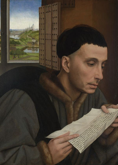 Rogier van der Weyden A Man Reading Default Title