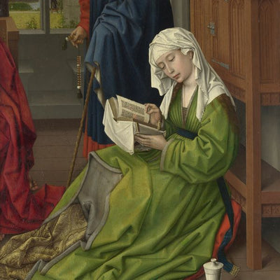 Rogier van der Weyden, The Magdalen Reading Default Title