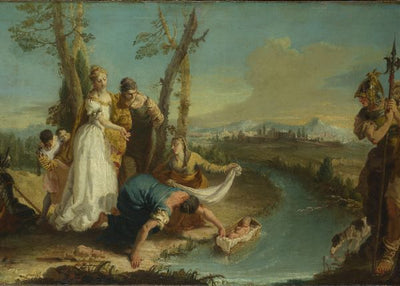 Francesco Zugno, The Finding of Moses Default Title