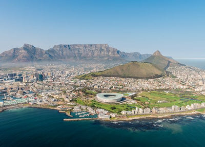 Afrika Cape Town pogled iz helikoptera Default Title