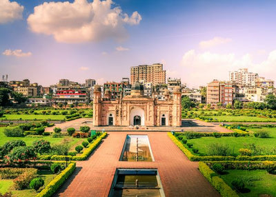 Banglades Mughal palace fortress at Dhaka City Default Title