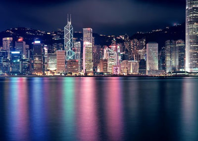 Hong Kong sareni odraz na vodi Default Title