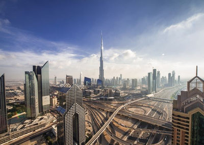 Ujedinjeni Emirati pogled na grad po danu Default Title