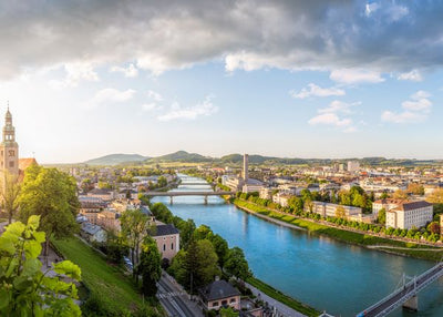 Austrija panorama grada Default Title