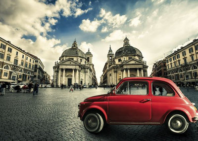 Italija crveno vozilo Default Title