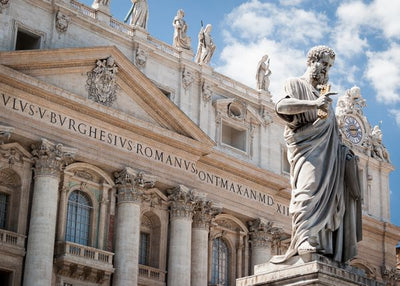 Italija kamena skulptuira ispod vedrog neba Default Title