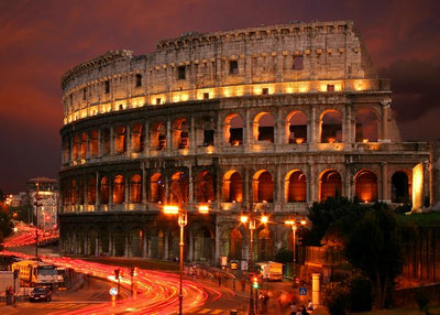 Italija Koloseum nocu Default Title