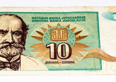 Jugoslavija novcanica deset dinara Default Title