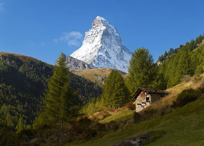 Svajcarska pogled na snezni vrh Default Title