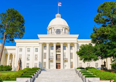 Alabama State Capital In Montgomery Default Title