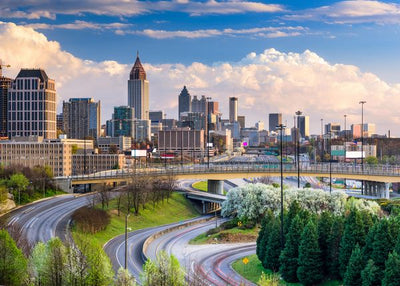 Dzordzija grad Atlanta panorama Default Title