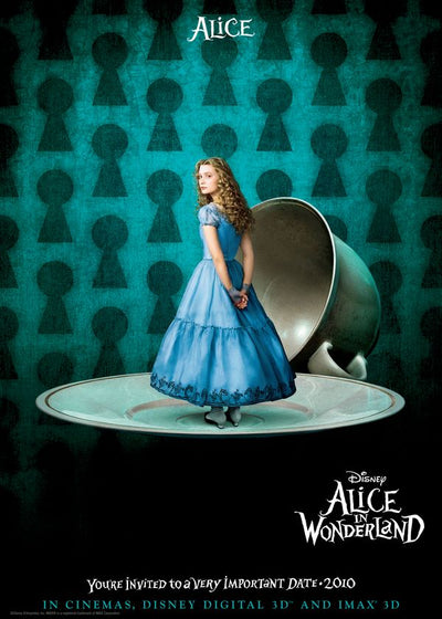 Alice in Wonderland na tacni Default Title