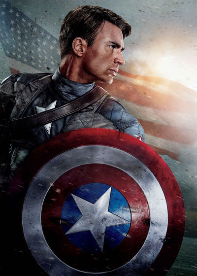 Captain America stit i zvezda Default Title