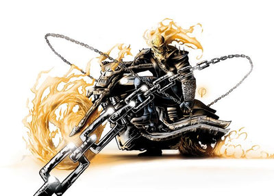 Ghost Rider pozadina bela Default Title