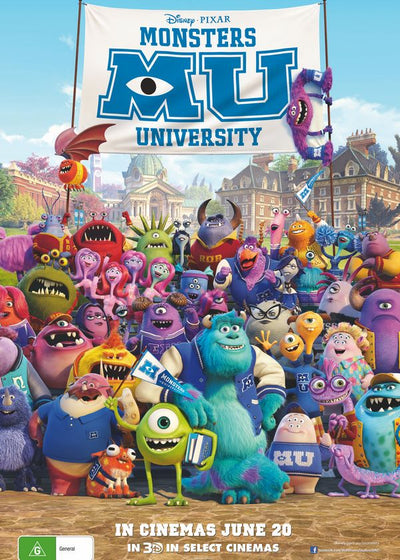 Monsters University (2013) poster Default Title