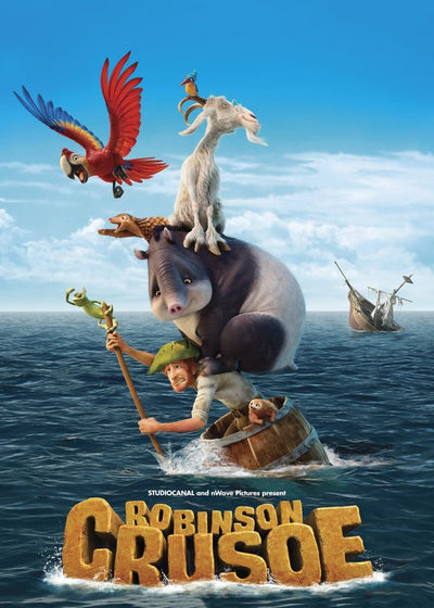 Robinson Crusoe poster za crtani Default Title