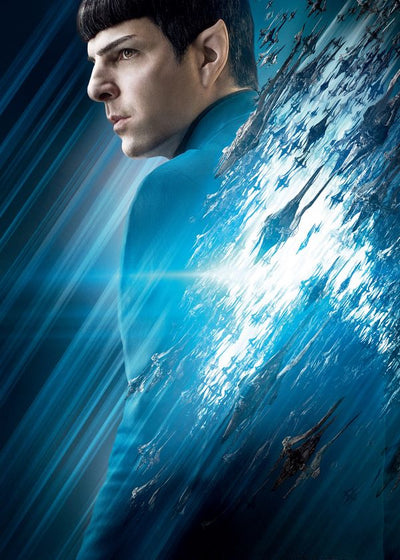 Star Trek Beyond Spock plavi poster Default Title