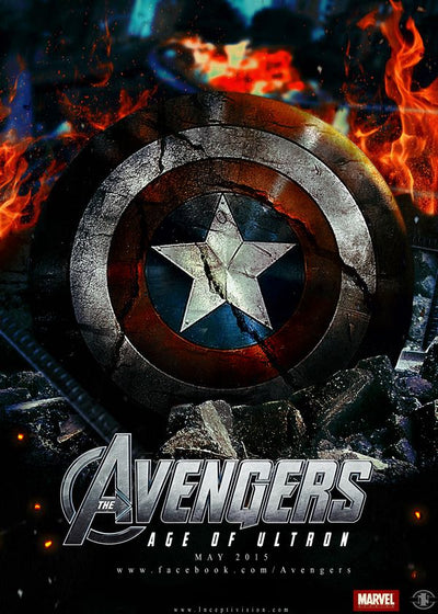 The Avengers Age of Ultron (2015) crni poster Default Title
