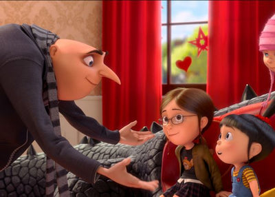 Despicable Me Gru with Edith Agnes and Margo Default Title