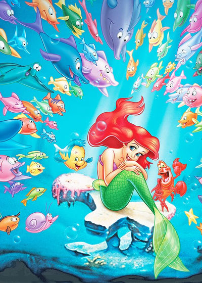 Little Mermaid Ariel sirena i druzina Default Title