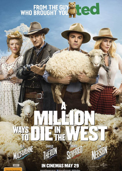 A Million Ways to Die in the West poster za film Default Title