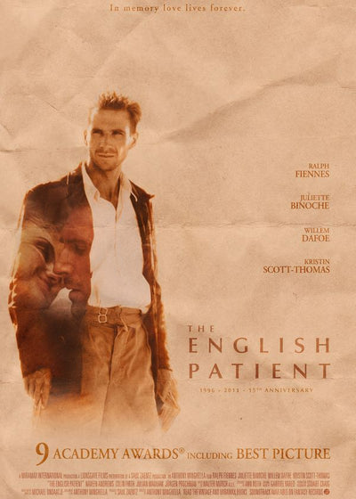 The English Patient filmski poster Default Title