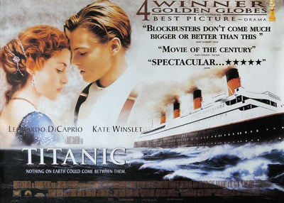 Titanic poster bela pozadina Default Title