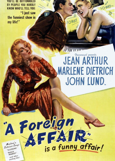 A Foreign Affair 1948 filmski poster Default Title