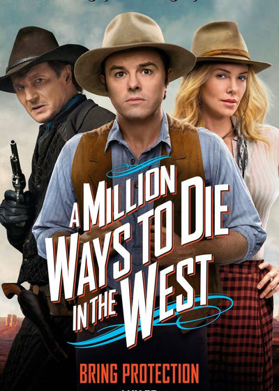 A Million Ways To Die In The West filmski poster Default Title