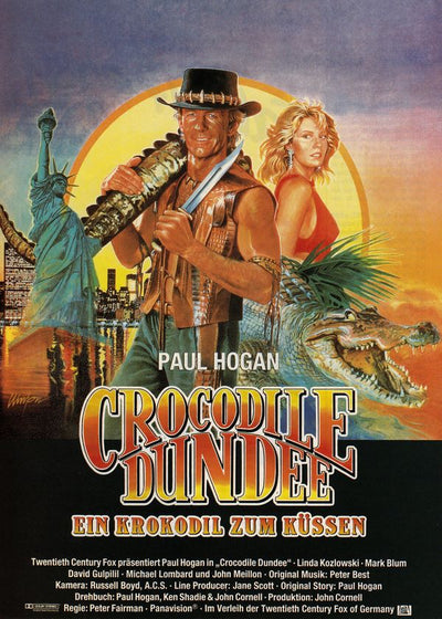 Crocodile Dundee (1986) Poster Default Title