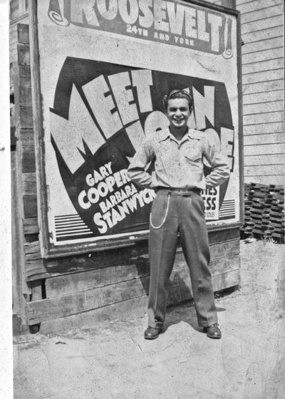 Meet John Doe (1941) crno beli poster Default Title