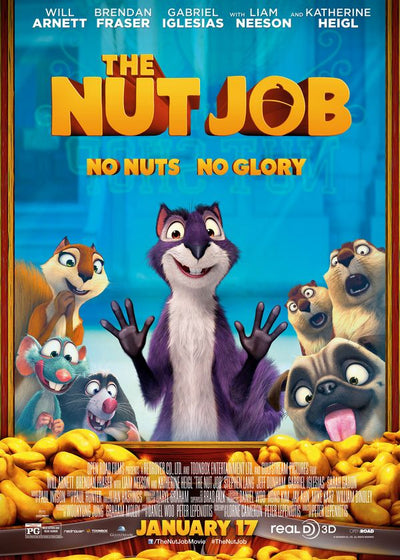 Nut Job plavi poster Default Title