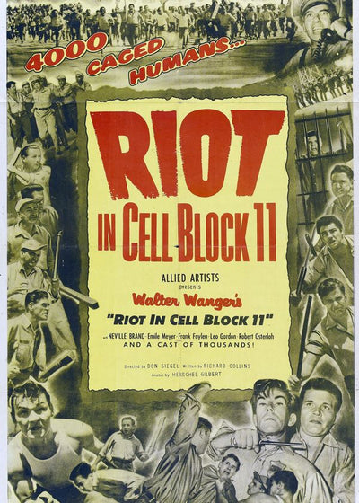 Riot in Cell Block 11 poster Default Title