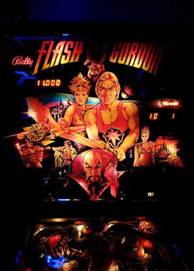 Flash Gordon (1980) crni filmski poster Default Title