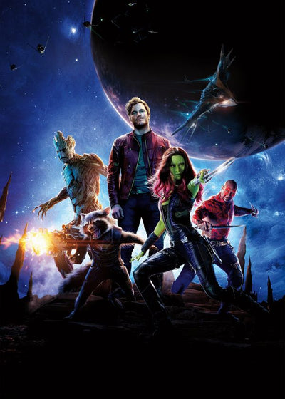 Guardians Of The Galaxy crni poster Default Title